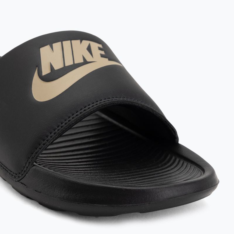 Мъжки чехли Nike Victori One Slide black/metalic gold 7