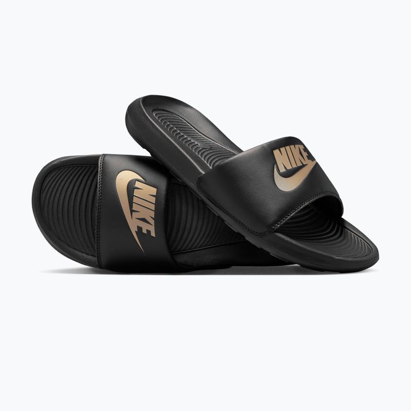 Мъжки чехли Nike Victori One Slide black/metallic gold 5