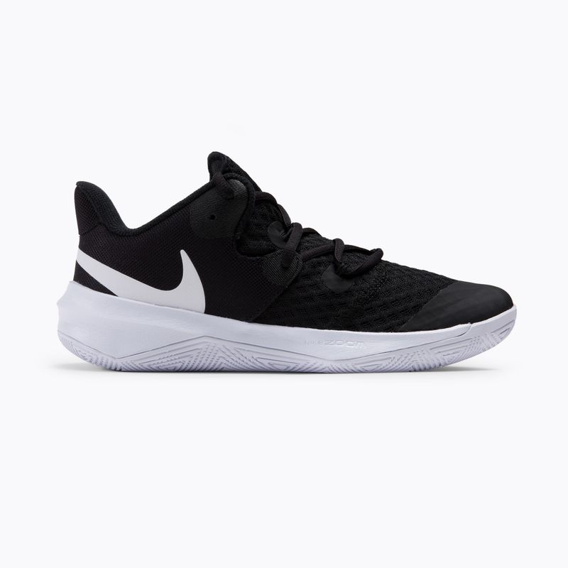 Обувки за волейбол Nike Zoom Hyperspeed Court черно/бяло 2