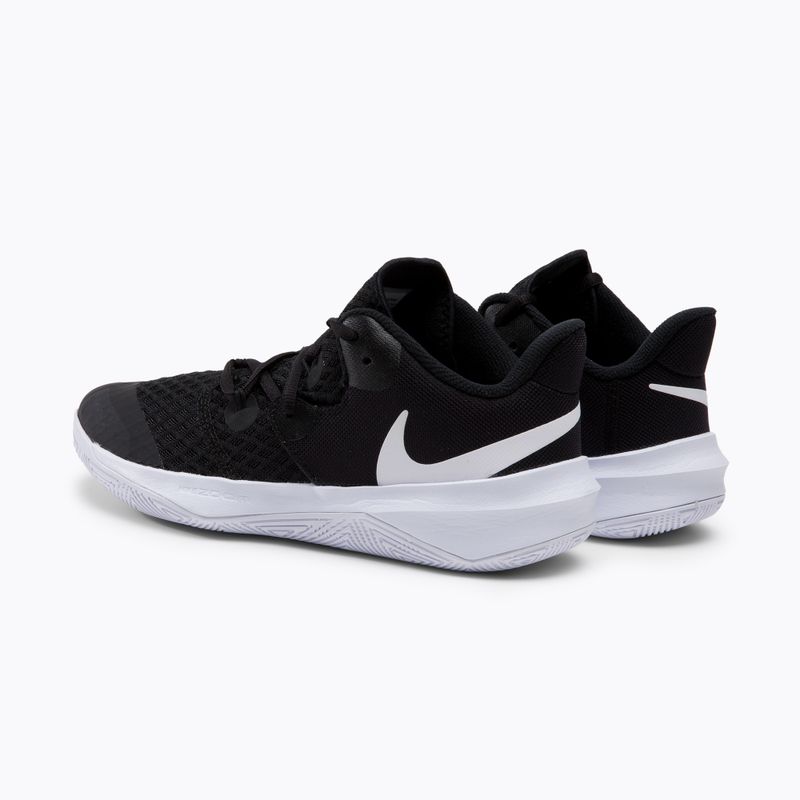 Обувки за волейбол Nike Zoom Hyperspeed Court черно/бяло 3