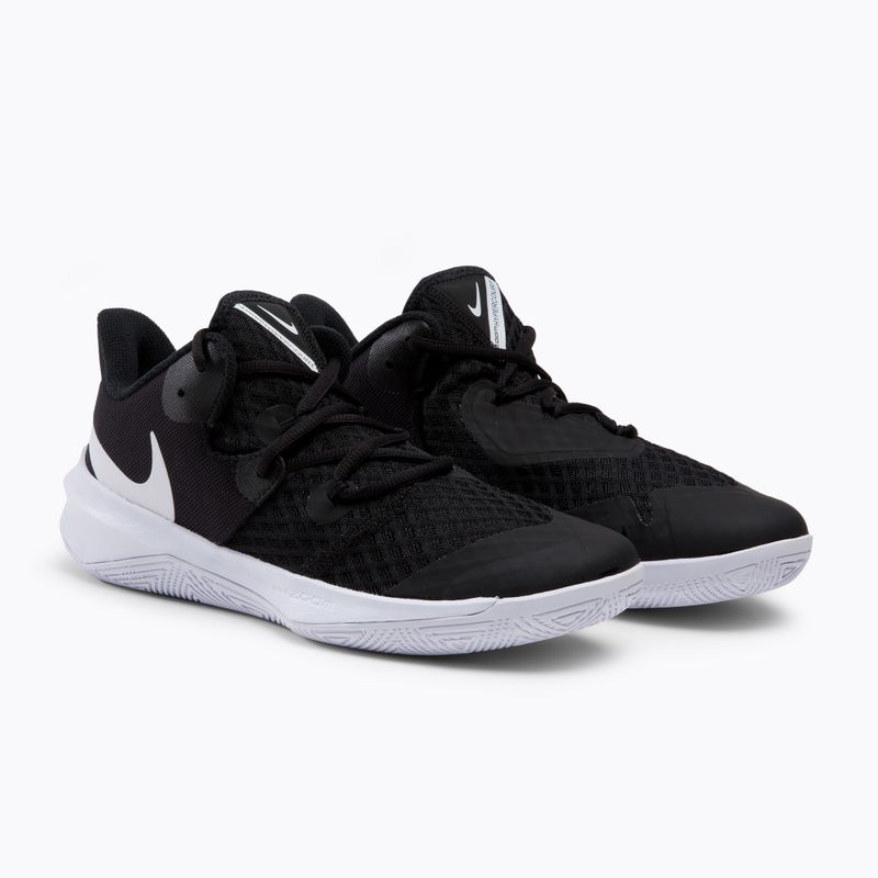 Обувки за волейбол Nike Zoom Hyperspeed Court черно/бяло 4
