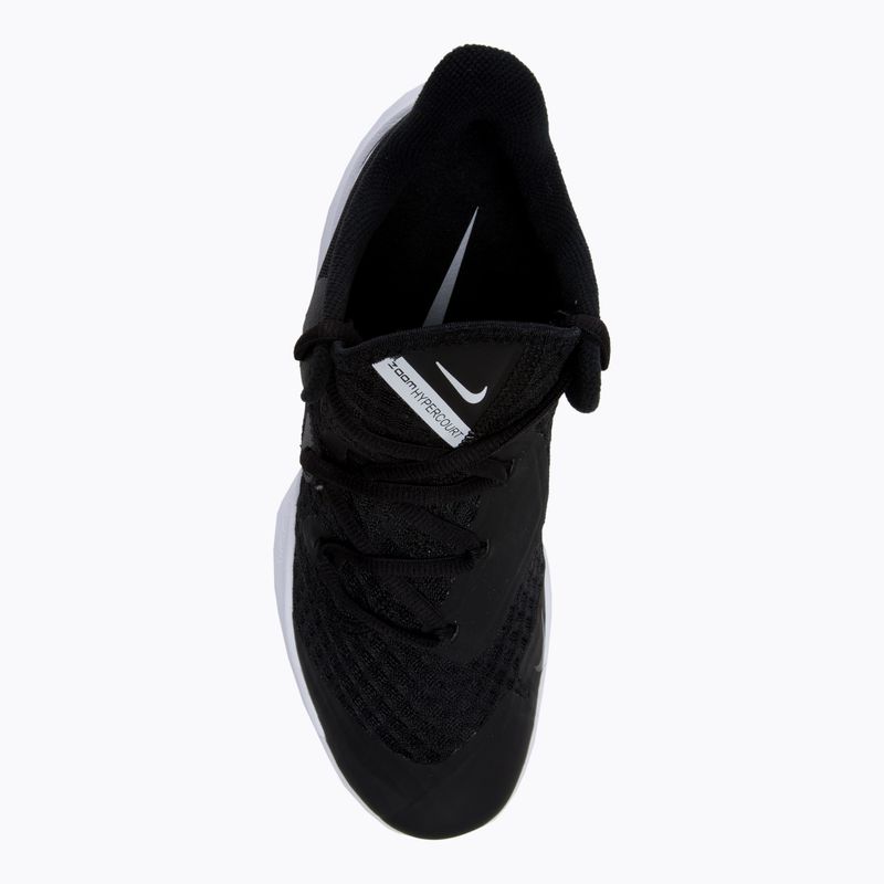 Обувки за волейбол Nike Zoom Hyperspeed Court черно/бяло 6