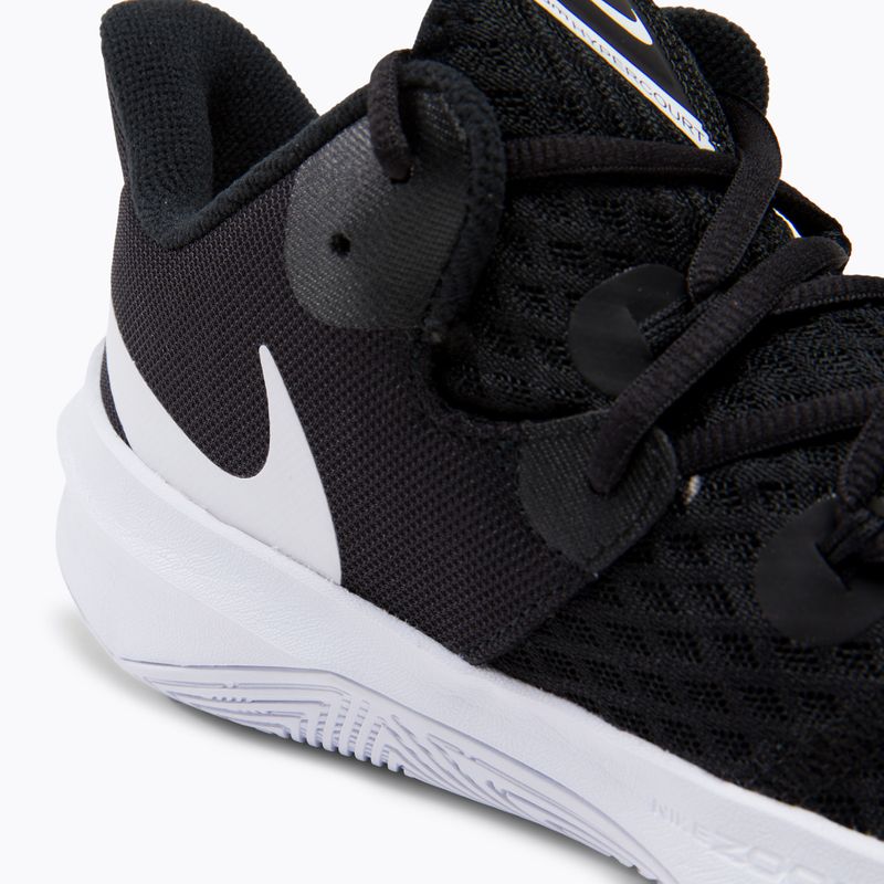 Обувки за волейбол Nike Zoom Hyperspeed Court черно/бяло 7