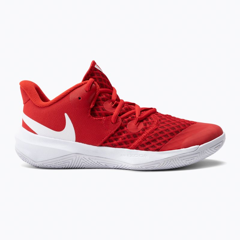 Обувки за волейбол Nike Zoom Hyperspeed Court червено/бяло 2