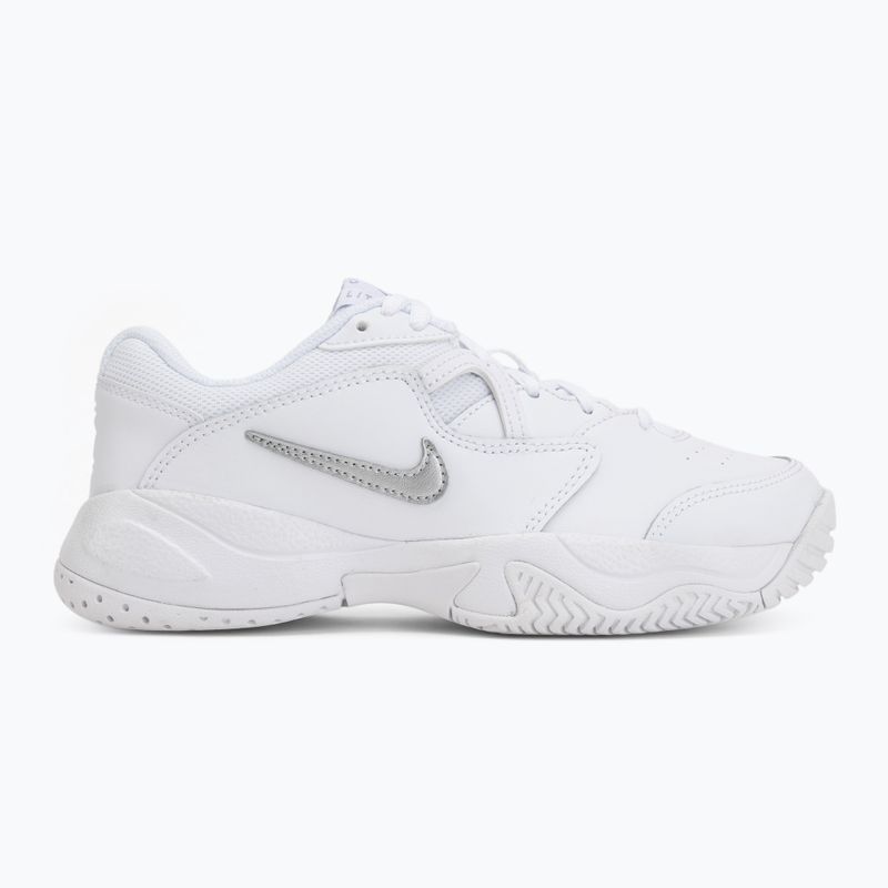 Детски тенис обувки Nike Court Lite 2 Jr white/metallic silver 2