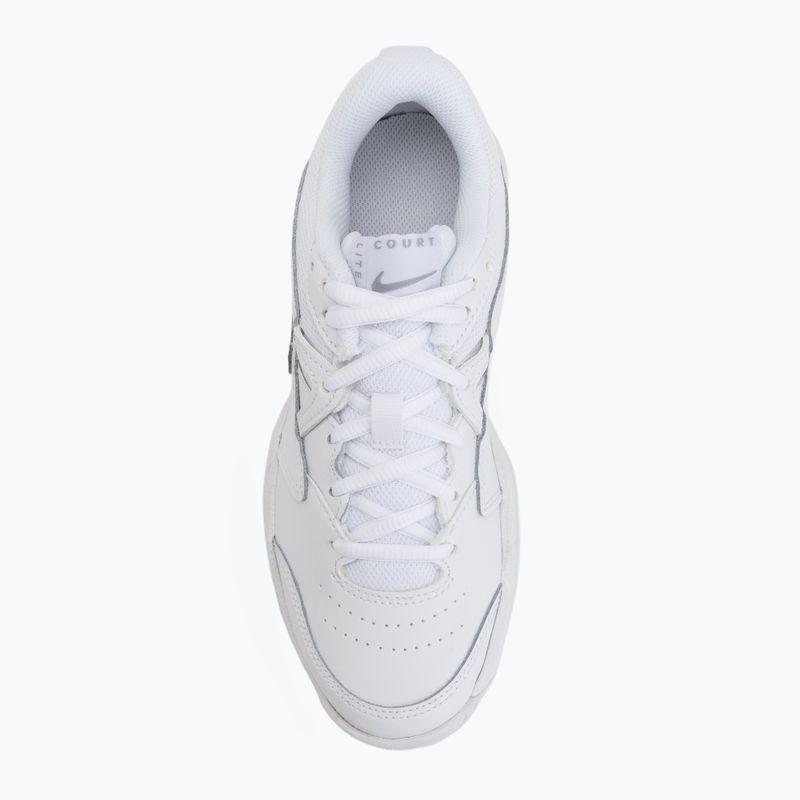 Детски тенис обувки Nike Court Lite 2 Jr white/metallic silver 5