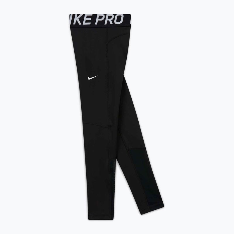 Детски клинове Nike Pro Dri-FIT black/white 7