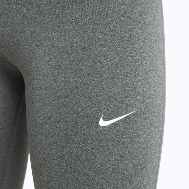 Детски клинове Nike Pro Dri-FIT carbon heather/white 5