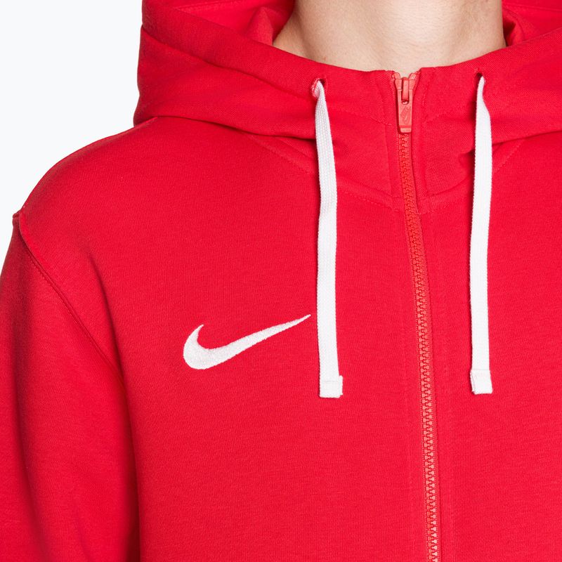 Мъжки суитшърт Nike Park 20 Full Zip Hoodie university red/white/white 3