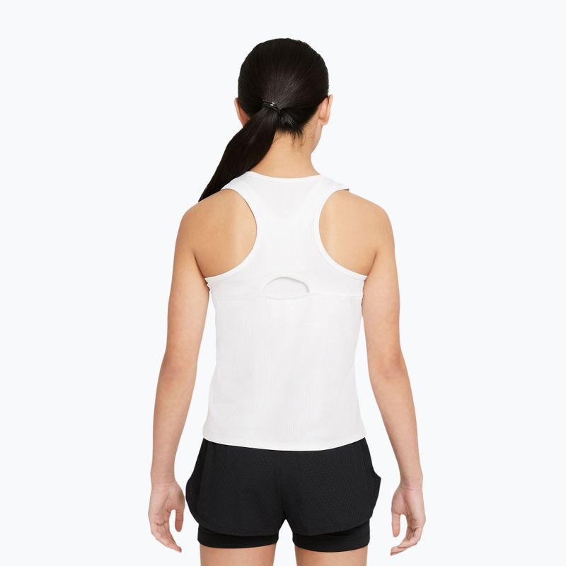 Детска тениска за тенис Nike Victory white/white/black 2