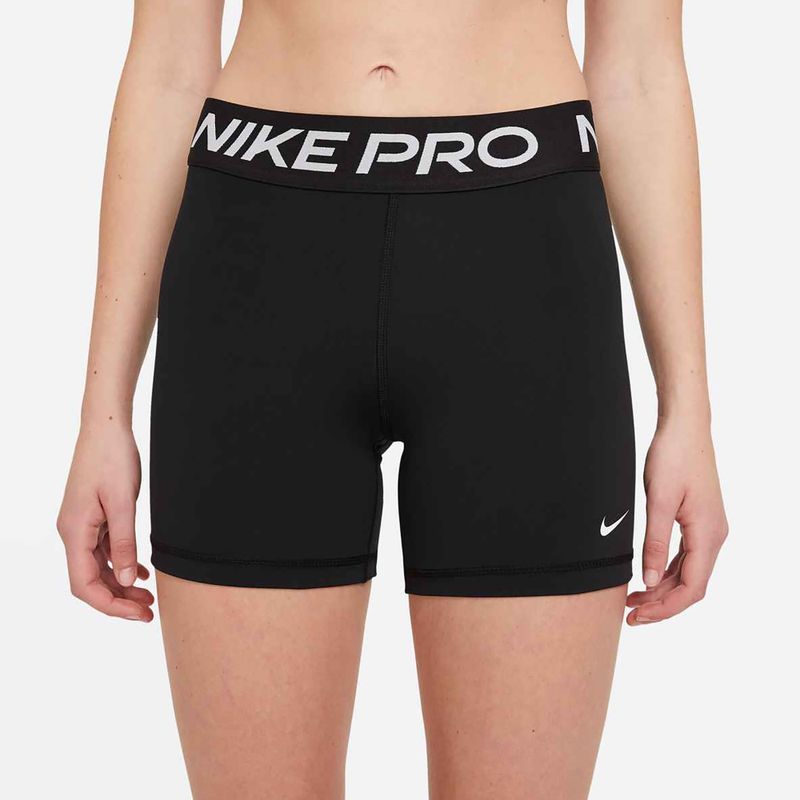 Дамски шорти за тренировка Nike Pro 365 5" black/white 3
