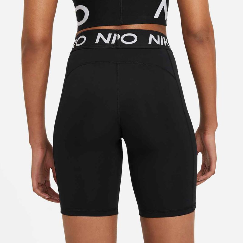 Дамски шорти за тренировка Nike Pro 365 8" black/white 4