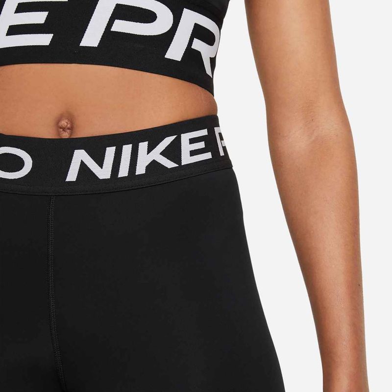 Дамски шорти за тренировка Nike Pro 365 8" black/white 5