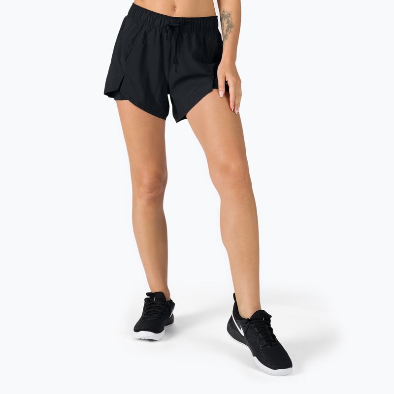 Nike Flex Essential 2 in 1 дамски шорти за тренировка, черни DA0453-011