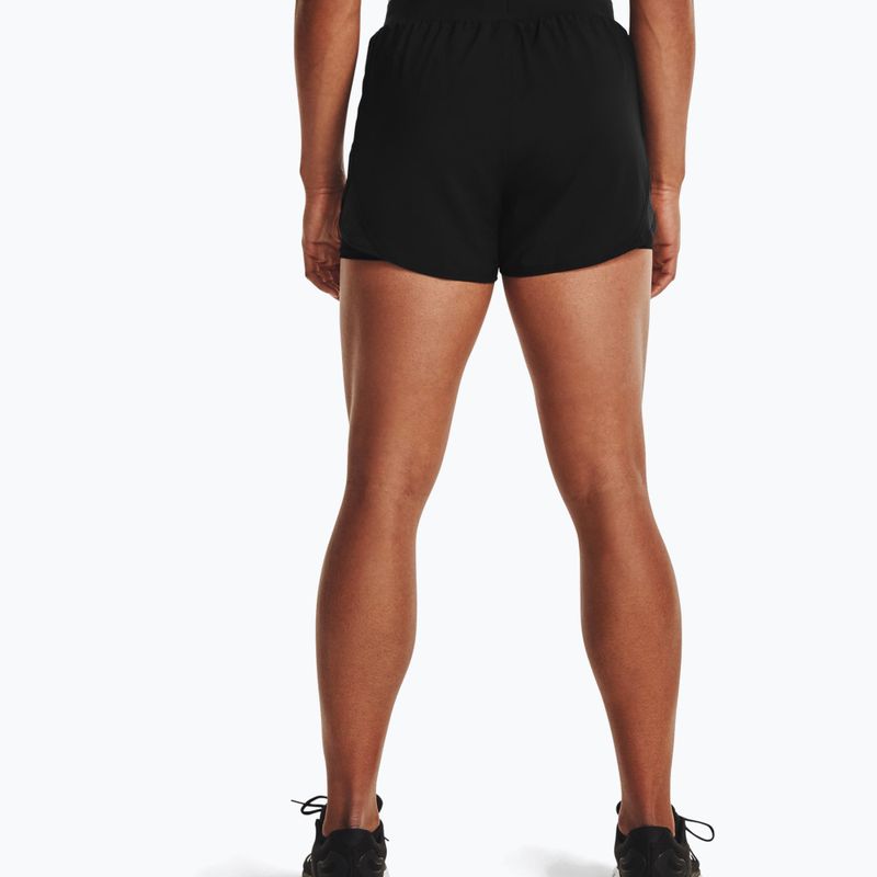 Къси панталони за бягане за жени Under Armour Fly By 2.0 2N1 черни 1356200 4