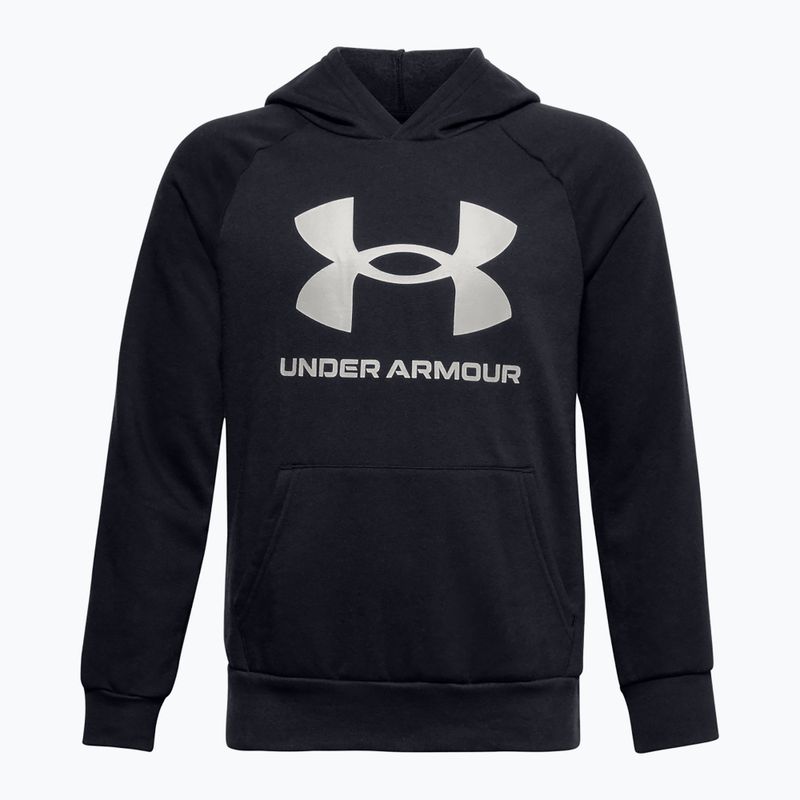 Детски суитшърт за тренировки Under Armour Rival Fleece Hoodie black 1357585-001