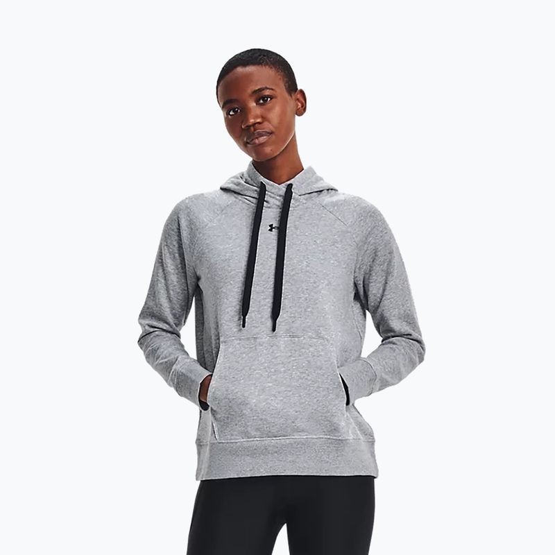 Under Armour Rival Fleece Hb Hoodie сив 1356317 3
