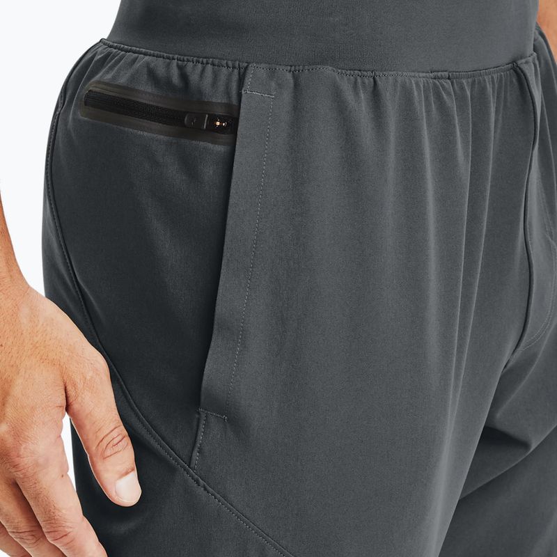 Under Armour Unstoppable Tapered сив мъжки панталон за тренировка 1352028 3