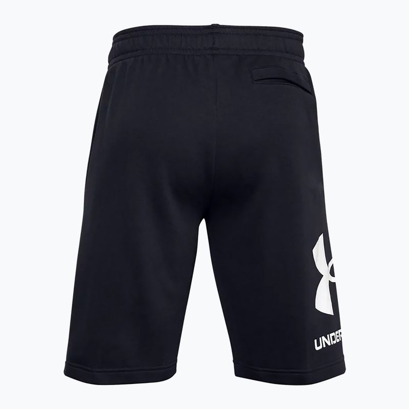 Мъжки шорти за тренировка Under Armour Rival Fleece черни 1357118 4