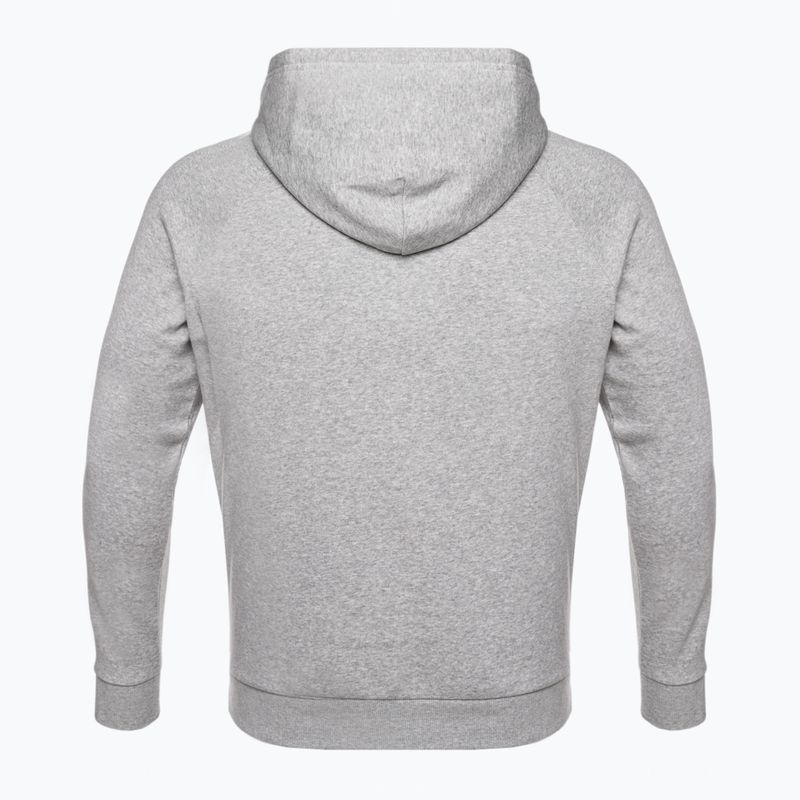 Мъжки суитшърт Under Armour Rival Hoodie mod gray light heather/black 9