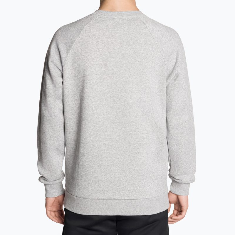 Мъжки суитшърт Under Armour Rival Fleece Crew mod gray light heather/black 2