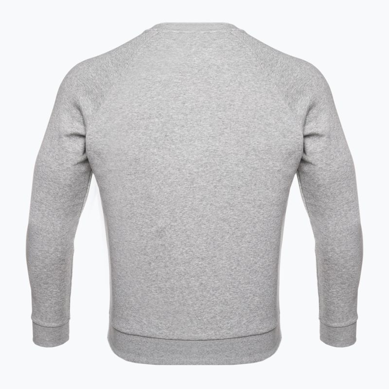 Мъжки суитшърт Under Armour Rival Fleece Crew mod gray light heather/black 6