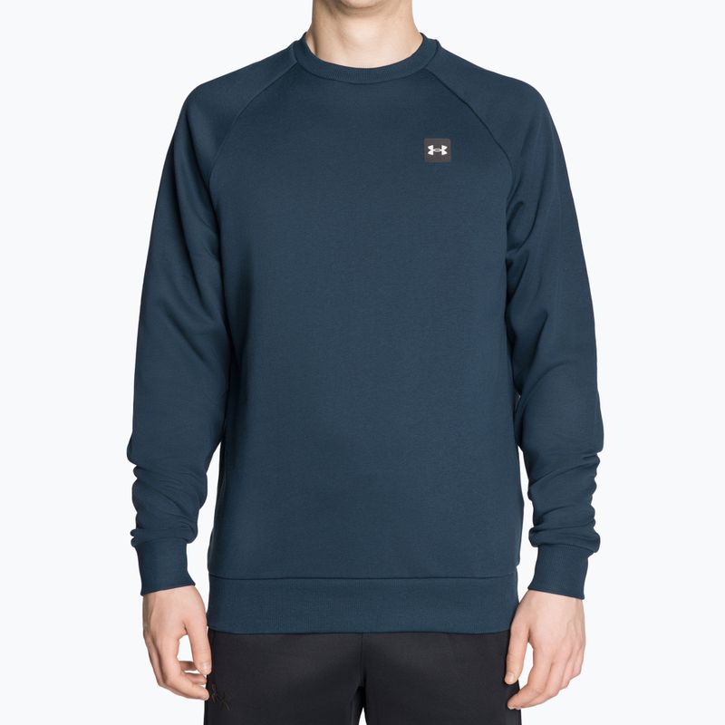 Мъжки суитшърт Under Armour Rival Fleece Crew в тъмносиньо