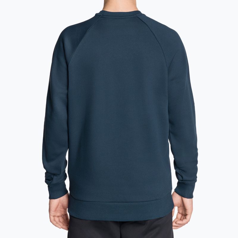 Мъжки суитшърт Under Armour Rival Fleece Crew в тъмносиньо 4