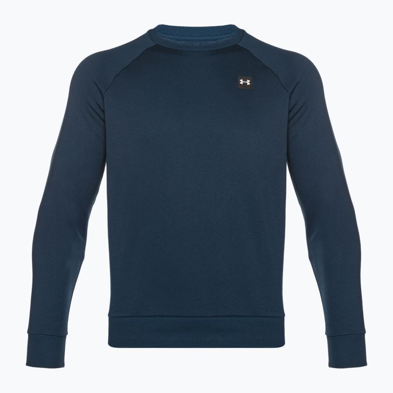 Мъжки суитшърт Under Armour Rival Fleece Crew в тъмносиньо 9