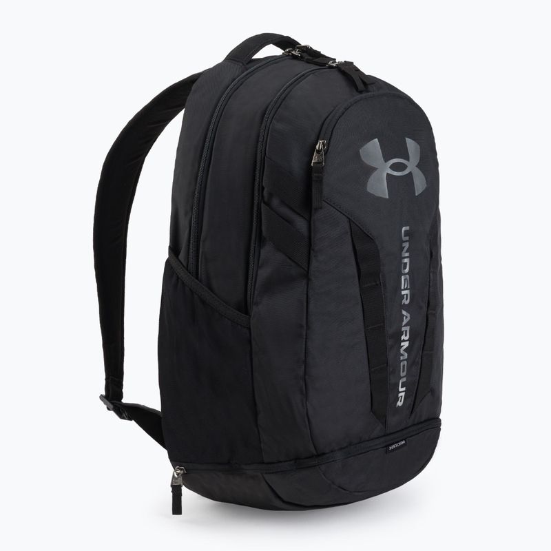Under Armour Hustle 5.0 29 л черна/черна/сребърна градска раница