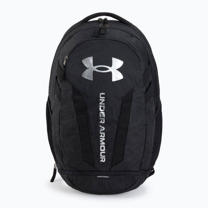Under Armour Hustle 5.0 29 л черна/черна/сребърна градска раница 2