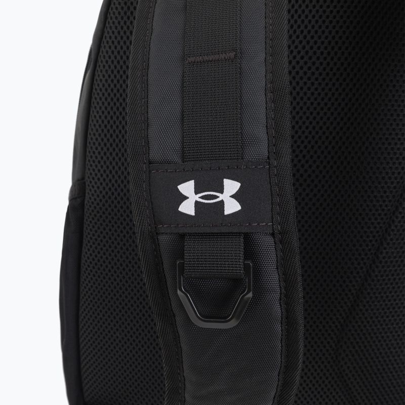 Under Armour Hustle 5.0 29 л черна/черна/сребърна градска раница 5