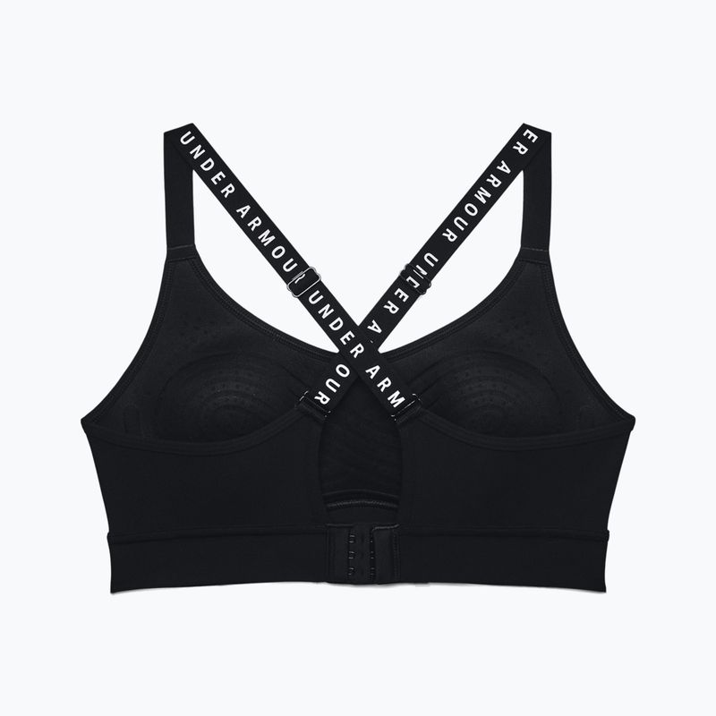 Under Armour Infinity Mid Covered фитнес сутиен черен 1363353 4