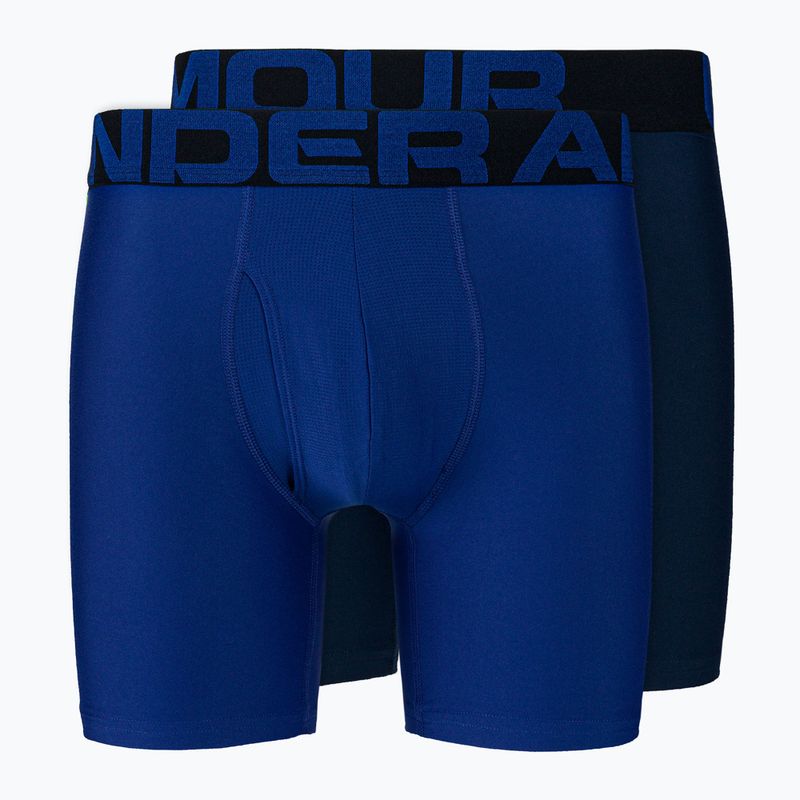 Мъжки боксерки Under Armour Tech 6 в 2 пакета, синьо UAR-1363619400