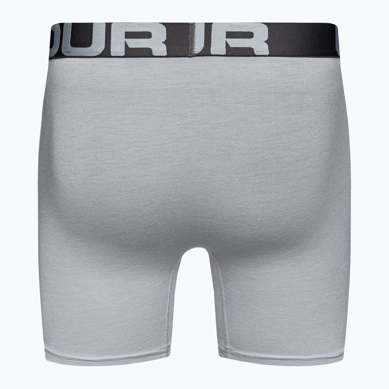 Мъжки боксерки Under Armour Charged Cotton 6 3 бр. сини 1363617 3