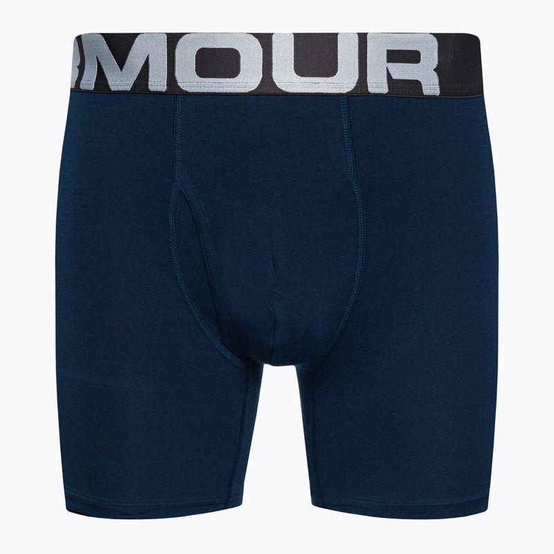 Мъжки боксерки Under Armour Charged Cotton 6 3 бр. сини 1363617 8