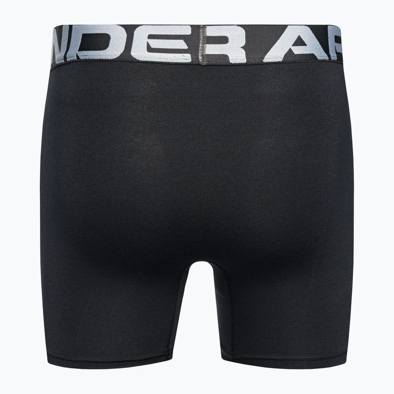Мъжки боксерки Under Armour Charged Cotton 6 3 бр. Опаковка черно 1363617 3
