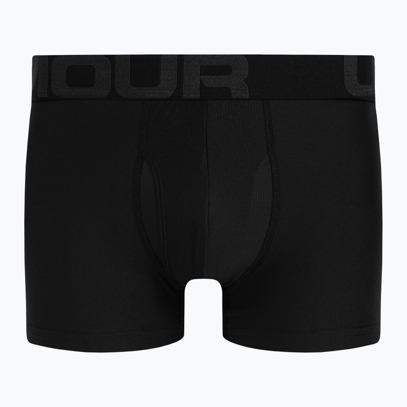 Мъжки боксерки Under Armour Ua Tech 3In 2-Pak black 1363618-001 2