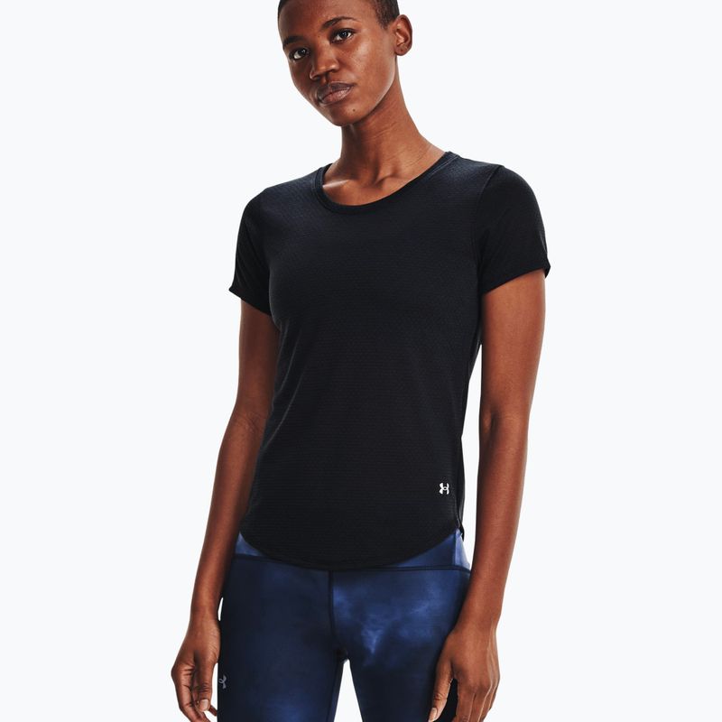 Under Armour Streaker дамска тениска за бягане черна 1361371-001 3