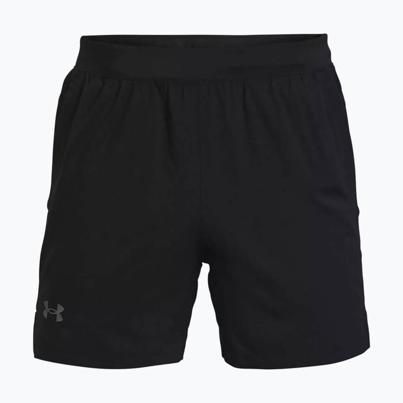 Мъжки къси панталони за бягане Under Armour Launch Sw 5'', черни 1361492