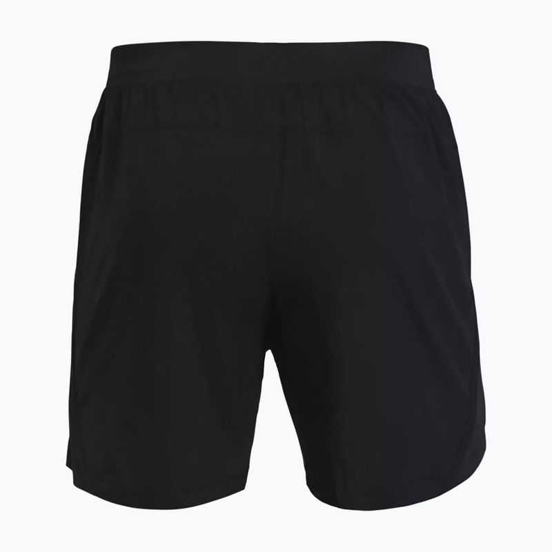 Мъжки къси панталони за бягане Under Armour Launch Sw 5'', черни 1361492 2