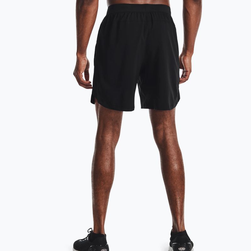 Къси панталони за бягане за мъже Under Armour Launch Sw 7 black 1361493-001 3