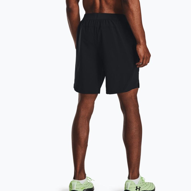Къси панталони за бягане за мъже Under Armour Launch Sw 7'' 2N1 black 1361497-001 4
