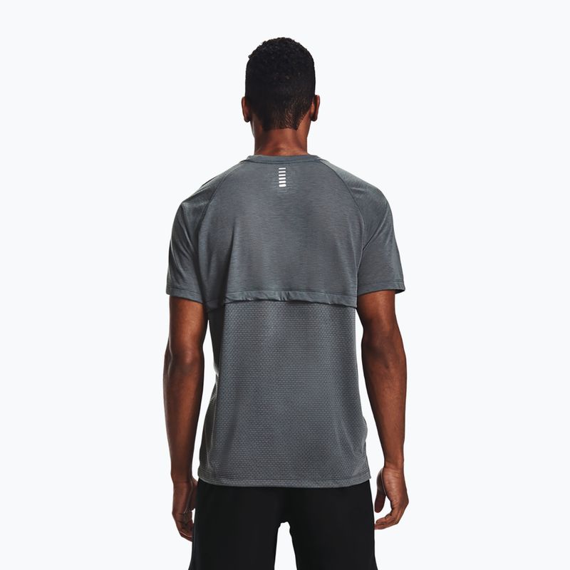 Мъжка тениска за бягане Under Armour Streaker сива 1361469-012 3