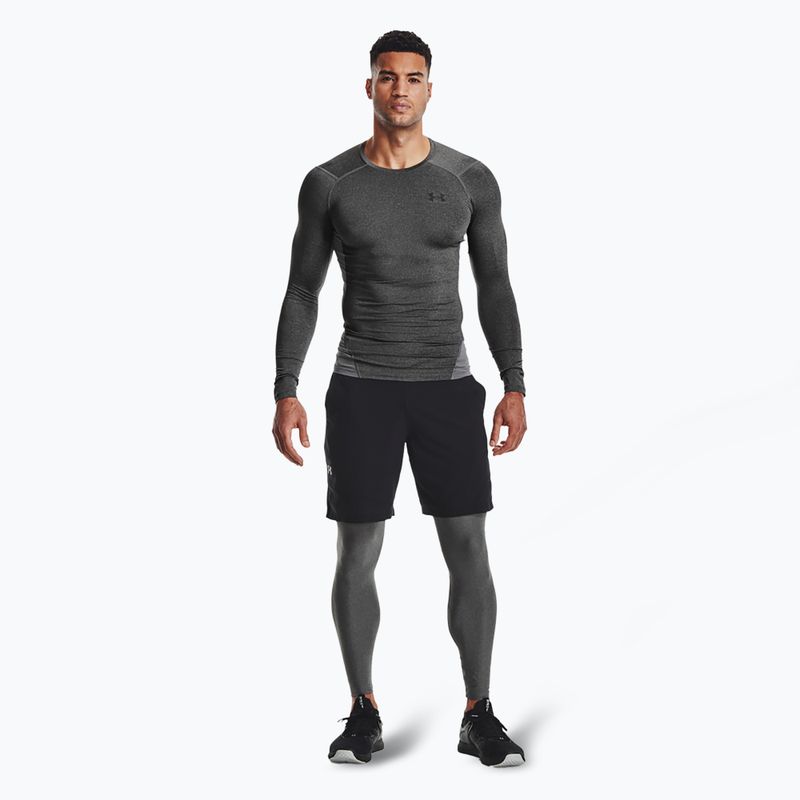 Мъжки тренировъчен клин Under Armour HeatGear carbon heather/black 2