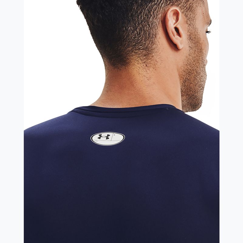 Мъжки резервоар за тренировки Under Armour Heat Gear Armour Comp Midnight navy/white 4