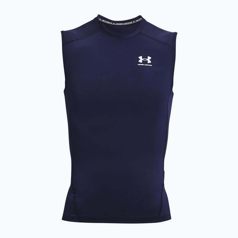Мъжки резервоар за тренировки Under Armour Heat Gear Armour Comp Midnight navy/white 5