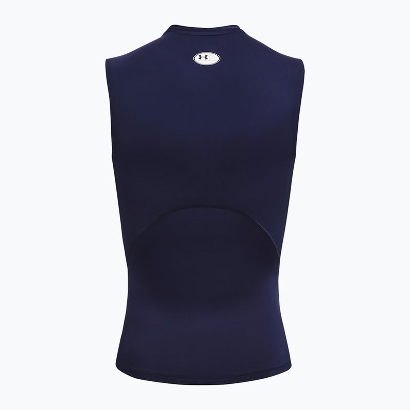 Мъжки резервоар за тренировки Under Armour Heat Gear Armour Comp Midnight navy/white 6
