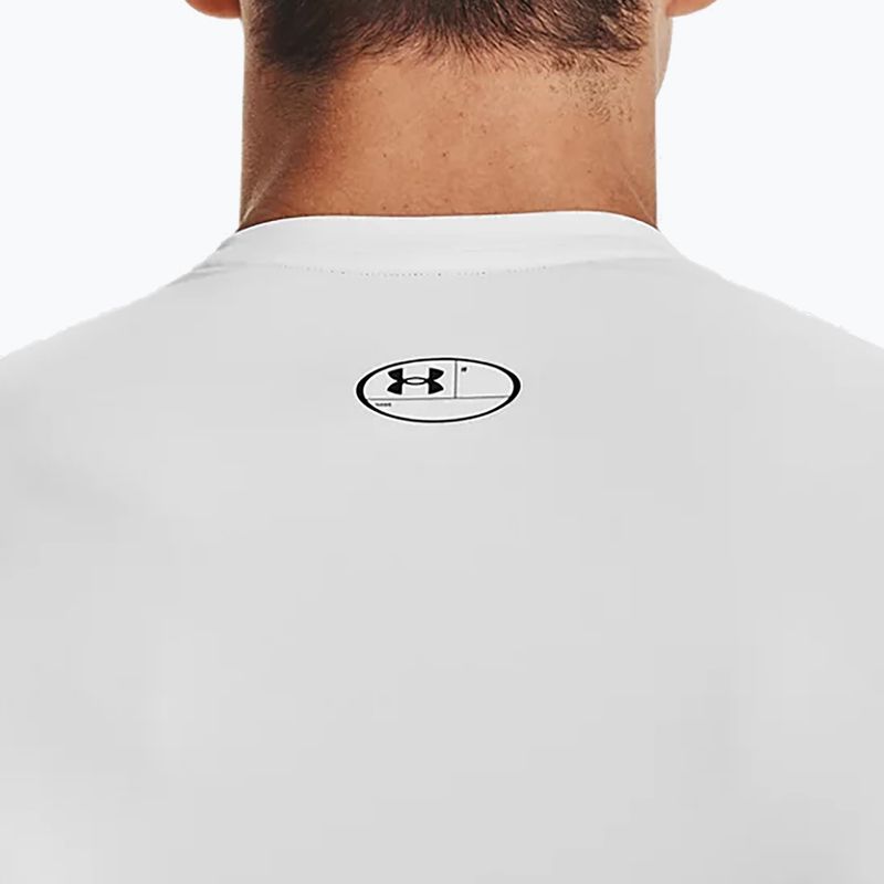 Мъжка тренировъчна тениска Under Armour Ua Hg Armour Comp SS white 1361518-100 4