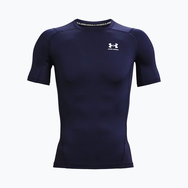 Мъжка тренировъчна тениска Under Armour Ua Hg Armour Comp SS морско синьо 1361518-410 5